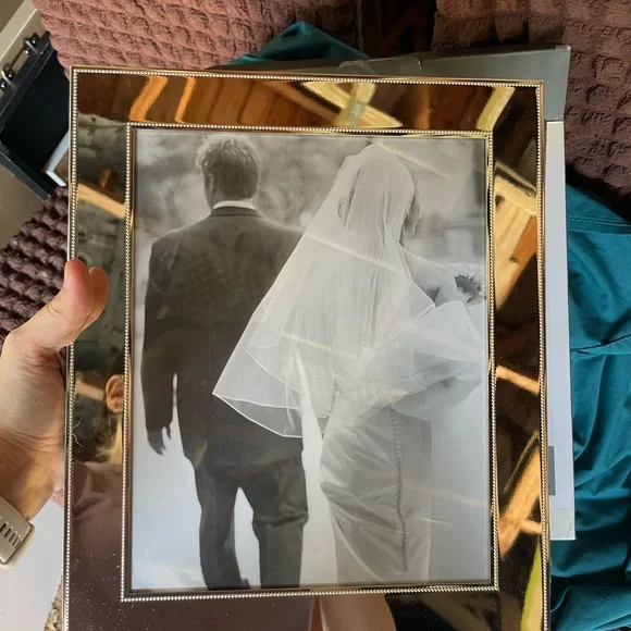 Martha Stewart Silver Beaded Photo Album, Great Wedding Gift. - Picture 4 of 12